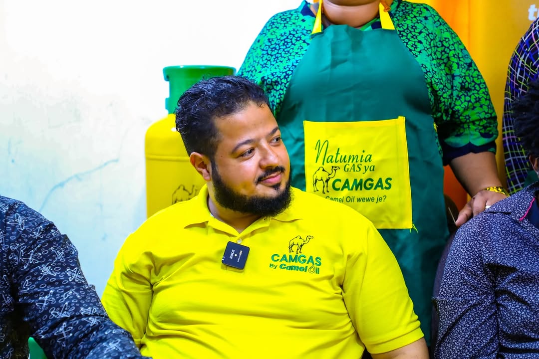 Amsons Group representative at the CAM GAS launch event